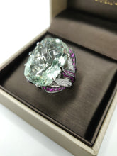 Load image into Gallery viewer, Flame Ring (Prasiolite)