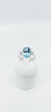 Load image into Gallery viewer, Aquamarine Diamond Ring