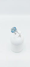 Load image into Gallery viewer, Aquamarine Diamond Ring
