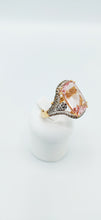 Load image into Gallery viewer, Morganite Diamond Ring